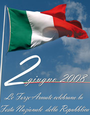 manifesto ufficiale della festa della Repubblica 2008