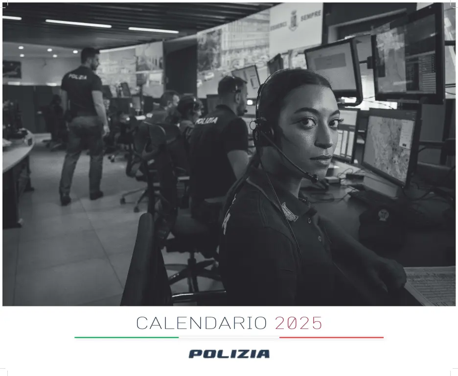 I calendari della Polizia 2025 2