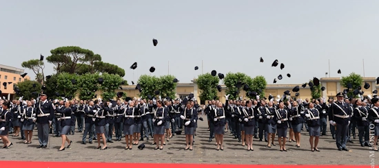 Giuramento 221° corso allievi agenti e 19° allievi tecnici