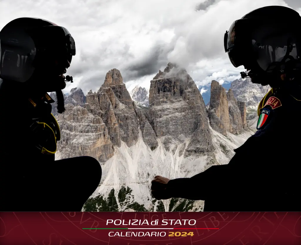 Il calendario della Polizia di Stato 2024