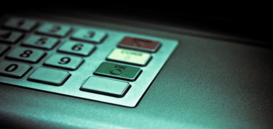 tastiera del bancomat