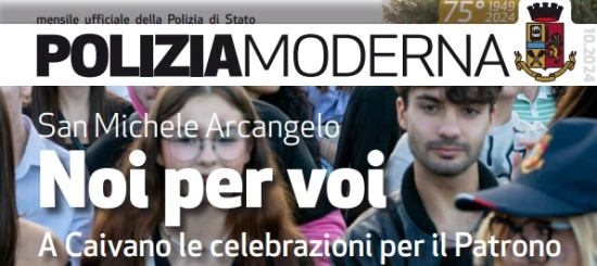 Poliziamoderna: il numero di ottobre