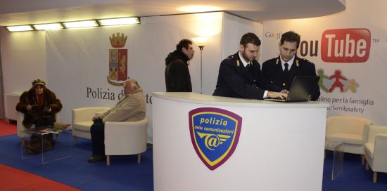 La Polizia al Palafiori di San Remo