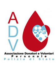 Locandina dell'Associazione donatori e volontari della Polizia di Stato