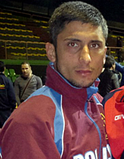 Il campione italiano delle Fiamme oro Gianluca Iovine