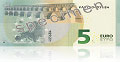 5 euro eurpa retro