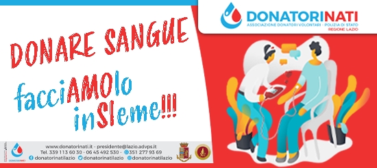 Donazioni sangue luglio 2020