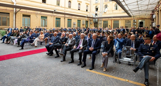 L'insediamento del questore di Roma Roberto Massucci