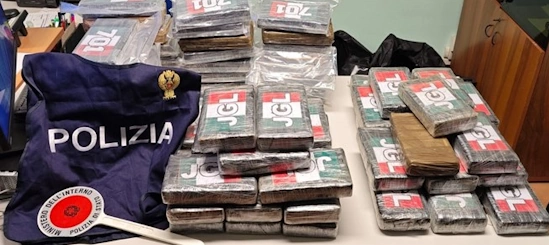 Droga sequestrata dalla polizia stradale di torino