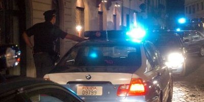 Un blitz della polizia