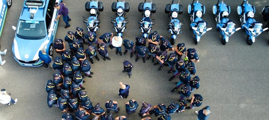La polizia stradale per il Tour de France