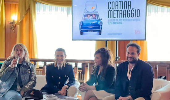 Polizia di Stato a Cortina con il cortometraggio “Medley”