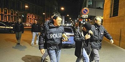 Un arresto effettuato dalla Polizia