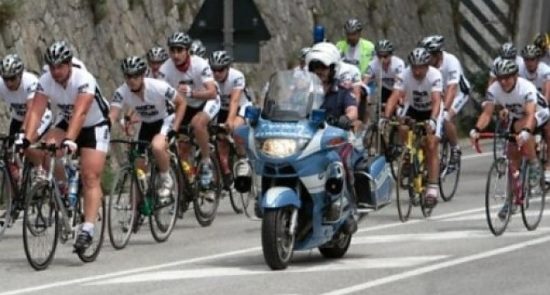 la stradale al giro d'italia