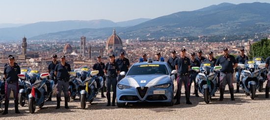 La polizia stradale per il Tour de France