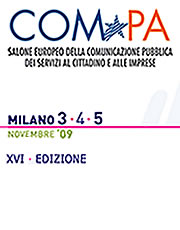 il logo della 16ma edizione del Com.Pa 2009