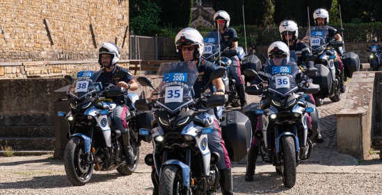 La polizia stradale per il Tour de France