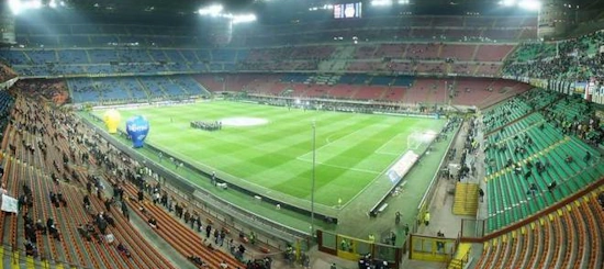 Lo stadio di Milano