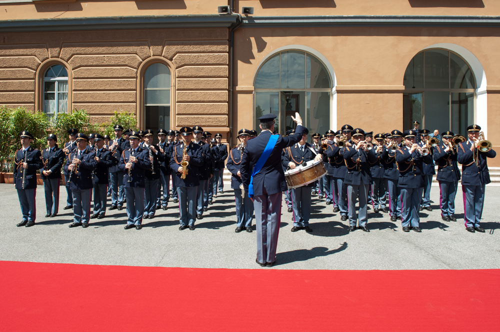 La cerimonia dell'insediamento del capo della Polizia Alessandro Pansa