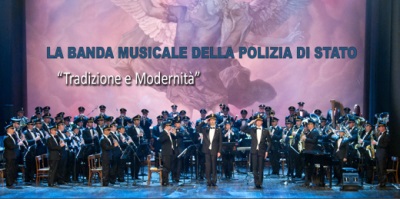 banda musicale polizia per L'Aquila
