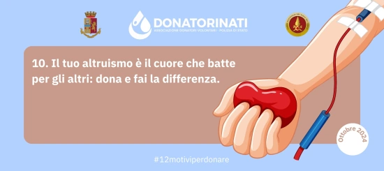 Donazioni ottobre