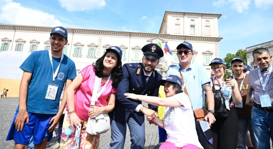 Polizia e AIAS Nazionale ricevuti al Quirinale