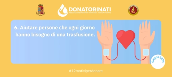 Donazioni sangue: le date di giugno 2024