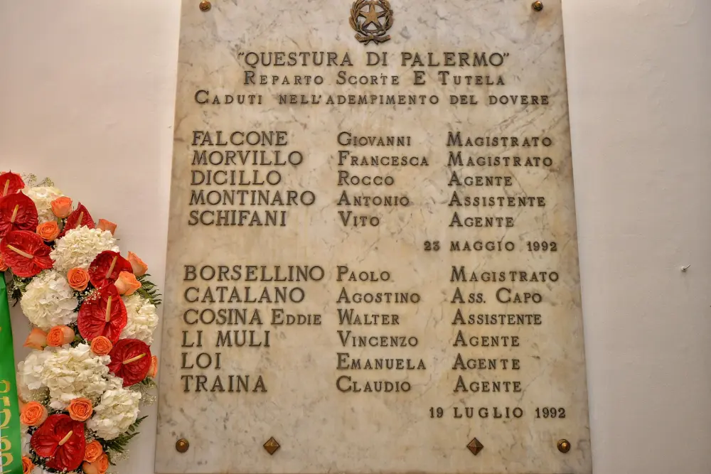 Le commemorazioni a Palermo in occasione del 32° anniversario della strage di via D'Amelio