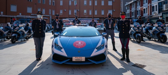 la Polizia stradale alle 1000Miglia