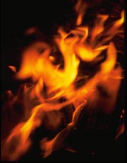 immagine di un fuoco