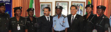 Il capo della Polizia in visita in Nigeria