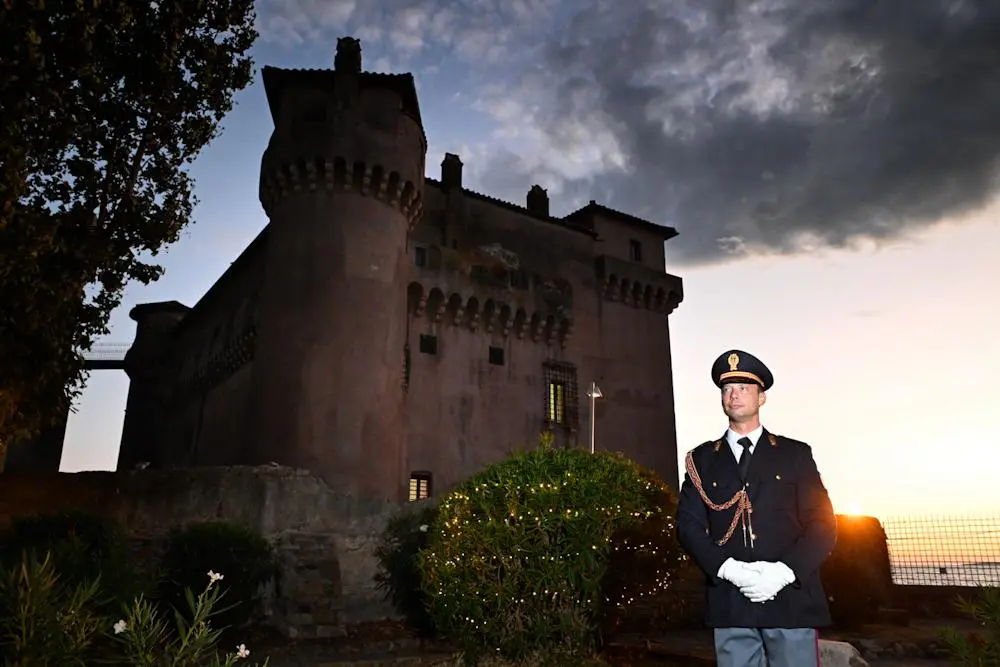 La Fanfara in concerto al Castello di Santa Severa